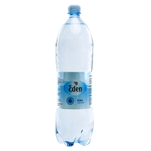 Eden dzeramais ūdens (negāzēts) PET pudelē, tilpums 1,5l. Eden PET pudelēs ir pildīts no avota iegūts ūdens. Iepakojumā 6 pudeles.