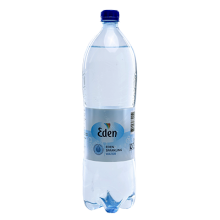 Eden gāzēts dzeramais ūdens PET pudelē 1,5l